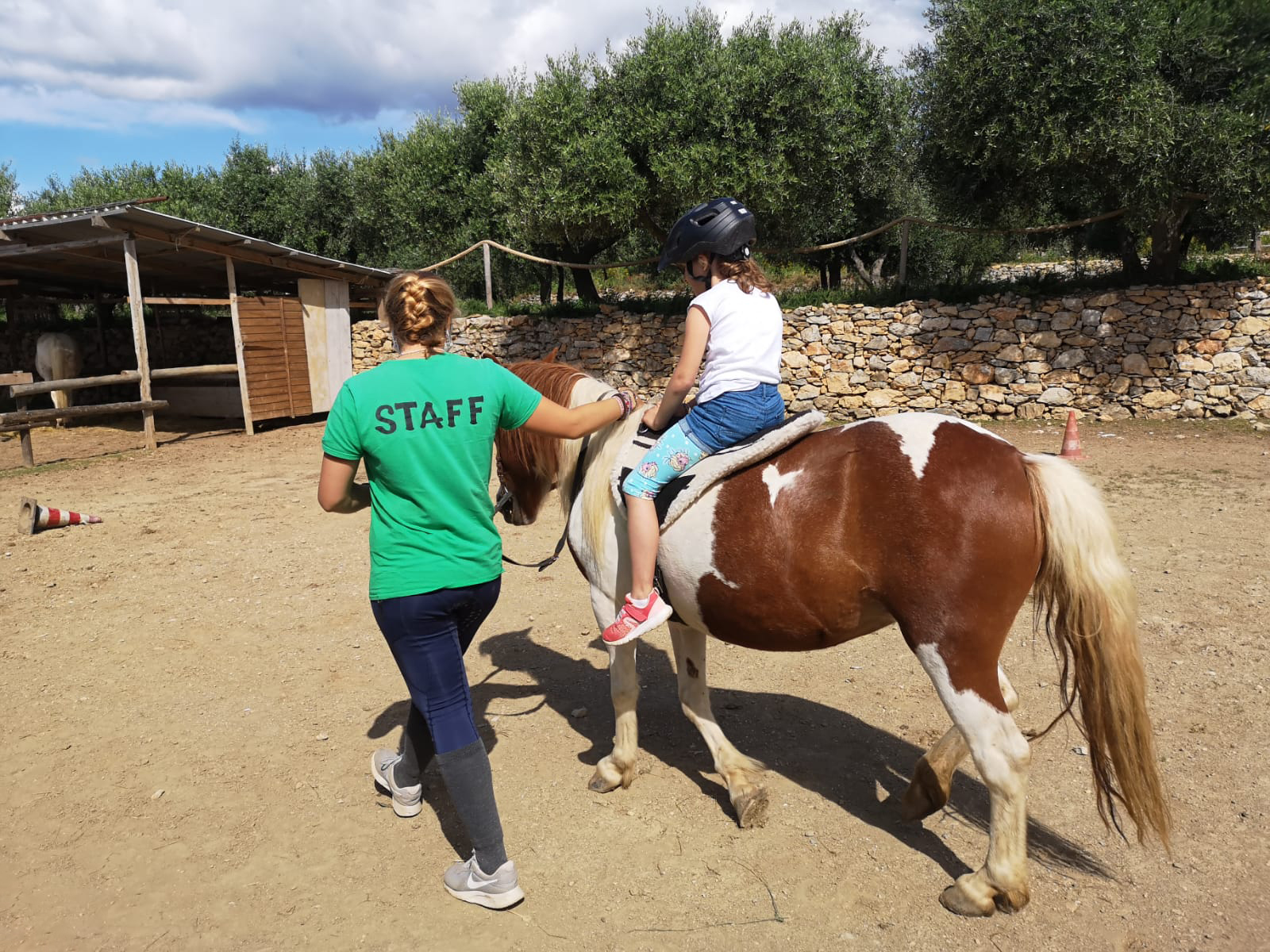 training a cavallo per bambini