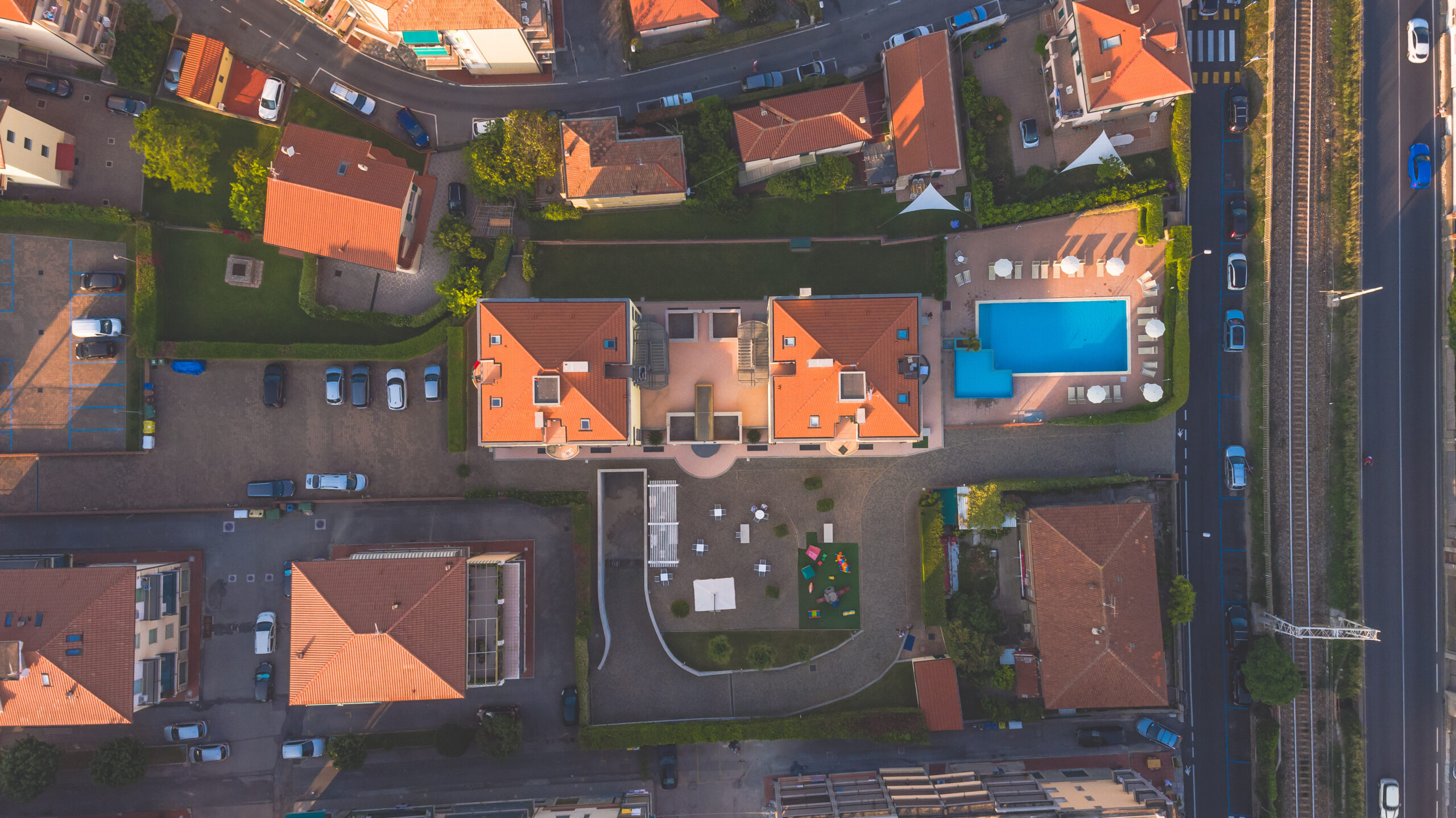 Residence Le Saline seen from above